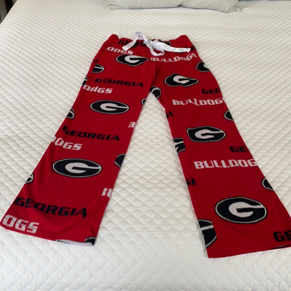 Georgia Bulldogs PJ pants XS